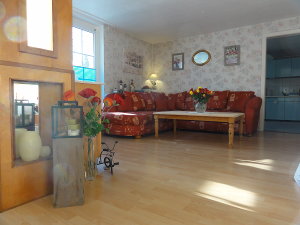 Ferienwohnung - Sofa - Pension Spreewaldengel
